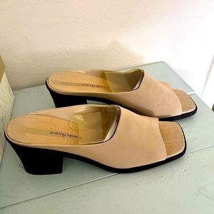 Tan heels size 10